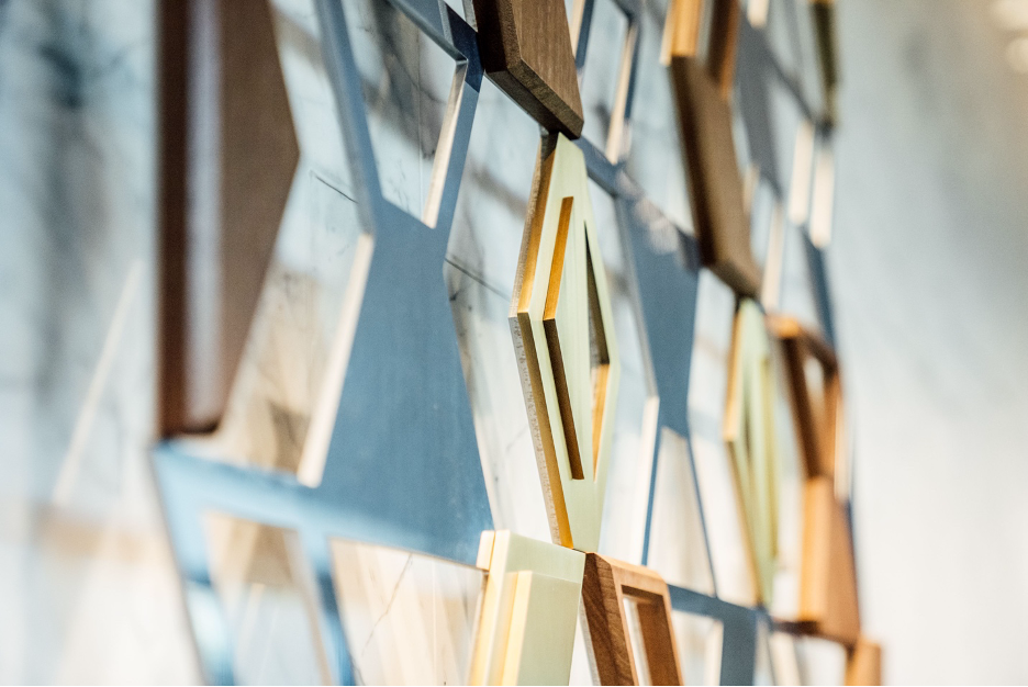 Geometric wall decor
