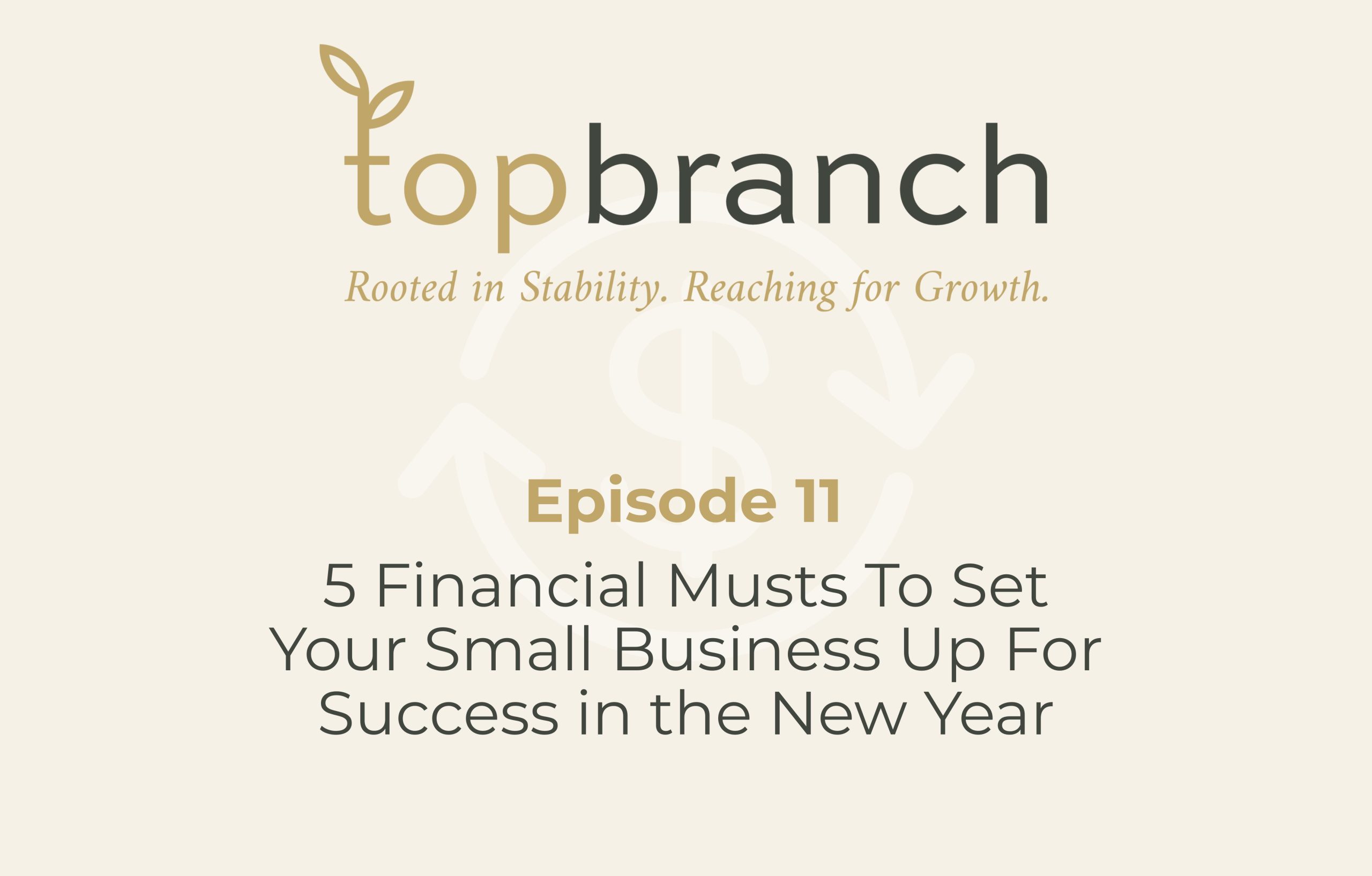 Episode 11 5 Financial Musts for 2026